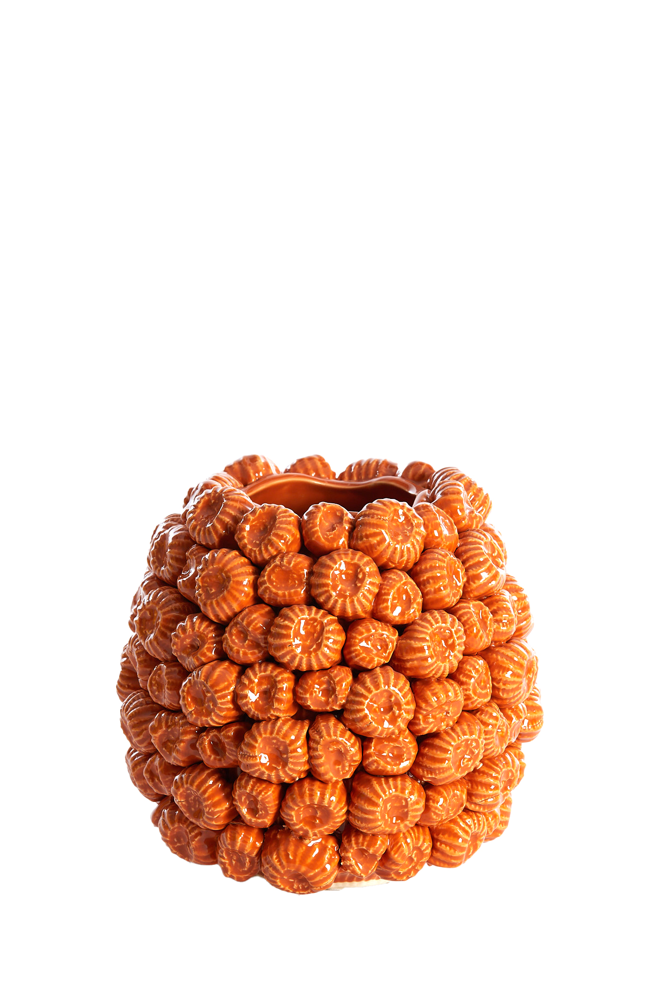 Light & Living - Vaas FALIRO - Ø20.5x19cm - Oranje