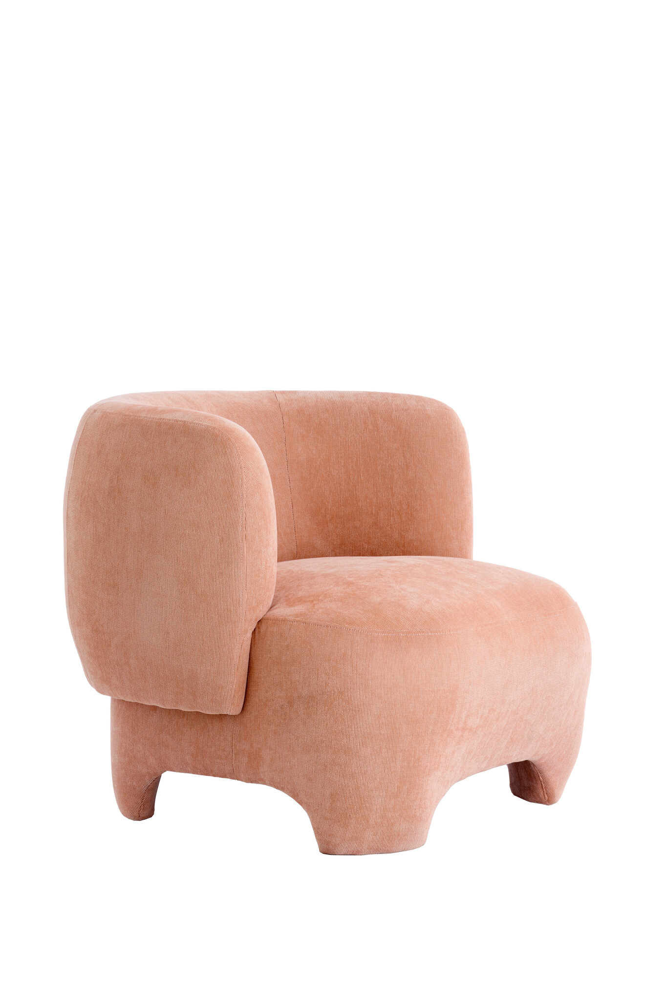 Light & Living - Fauteuil ZENICA - Ø80x71cm - Oranje