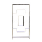 Light & Living - Kast open REZINA - 100x30x205cm - Grijs