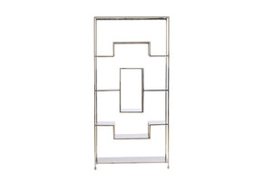 Light & Living - Kast open REZINA - 100x30x205cm - Grijs