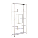 Light & Living - Kast open REZINA - 100x30x205cm - Grijs