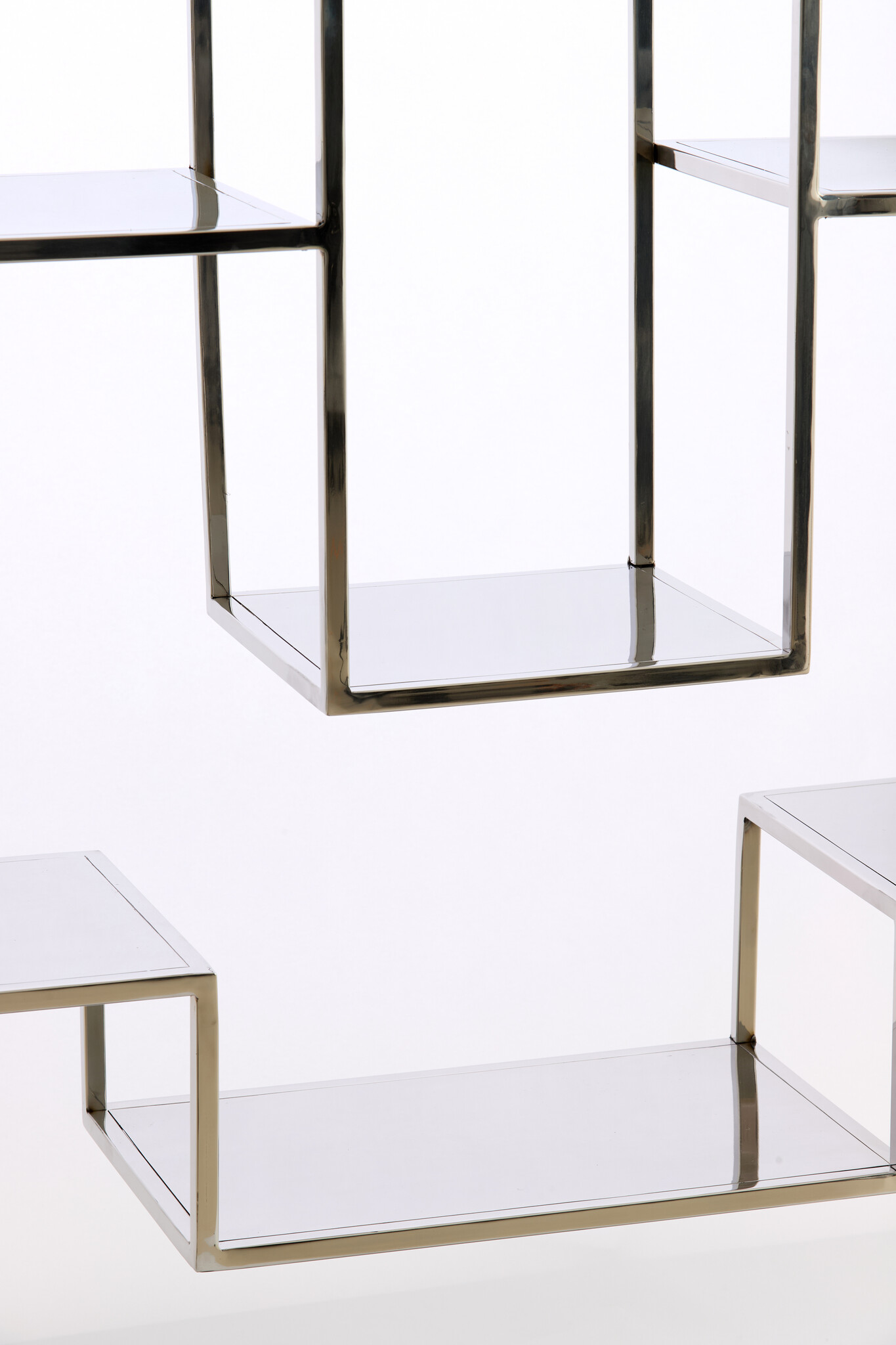 Light & Living - Kast open REZINA - 100x30x205cm - Grijs