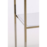 Light & Living - Kast open REZINA - 100x30x205cm - Grijs