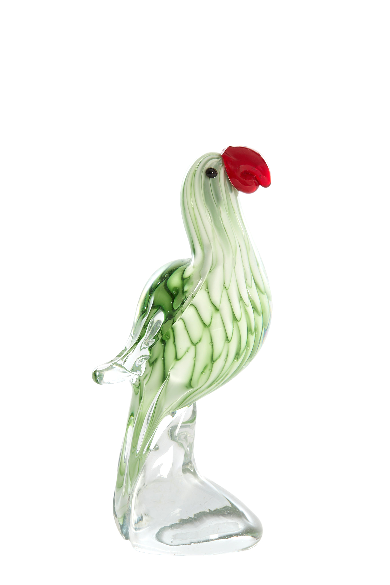 Light & Living - Ornament PARROT - 9x6.5x20cm - Groen