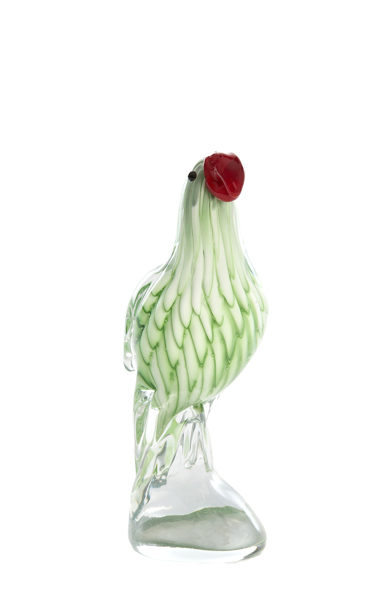 Light & Living - Ornament PARROT - 9x6.5x20cm - Groen