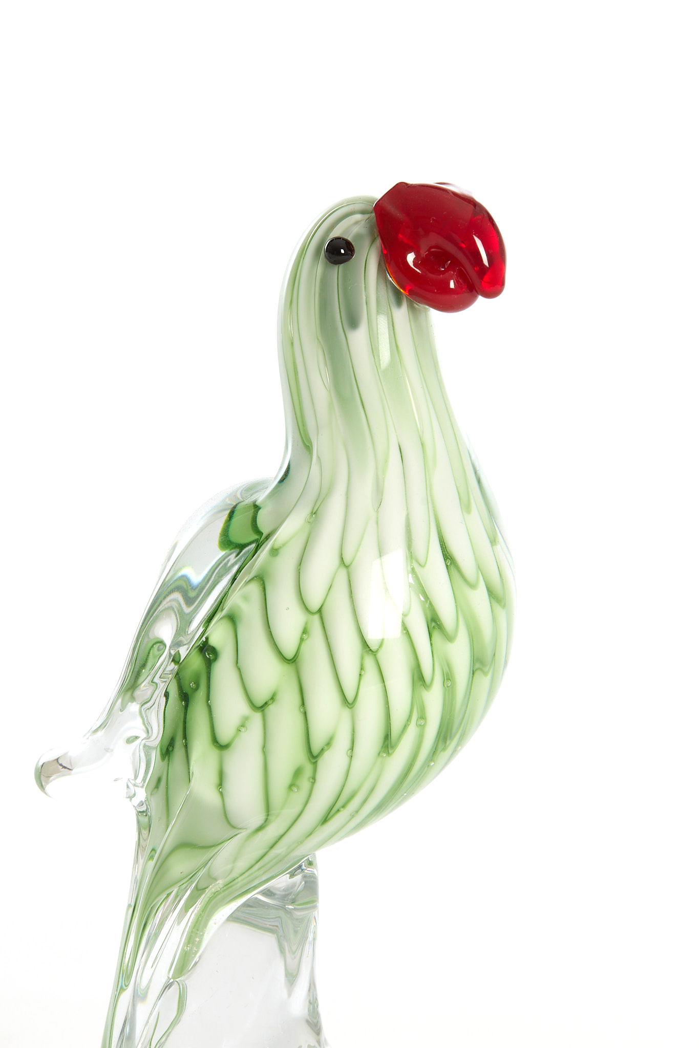 Light & Living - Ornament PARROT - 9x6.5x20cm - Groen