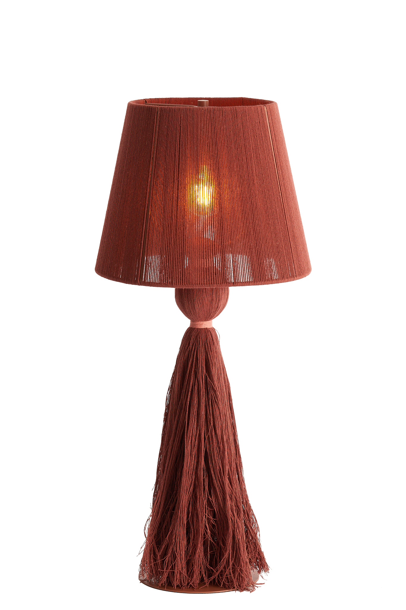 Light & Living - Tafellamp ESPINO - Ø31x58cm - Oranje