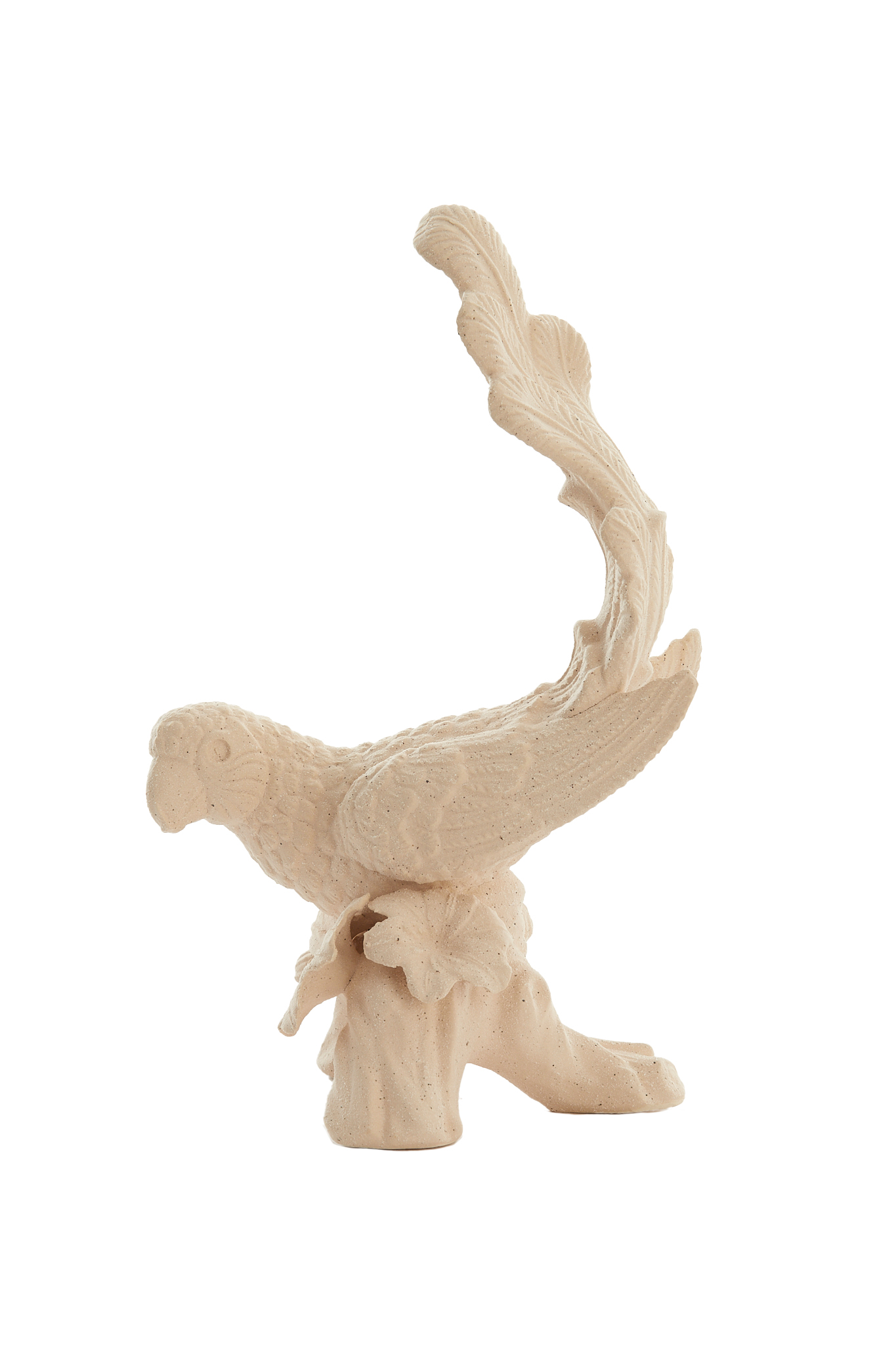 Light & Living - Ornament BIRD - 21.5x17x35cm - Wit