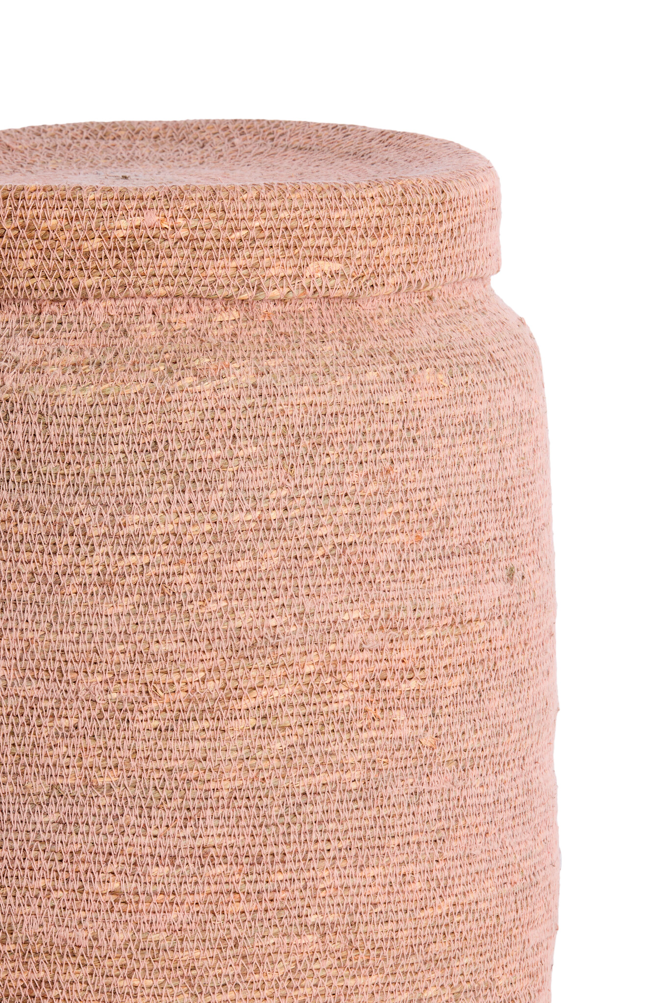 Light & Living - Mand BETANIA - Ø33x38cm - Roze - Set van 2