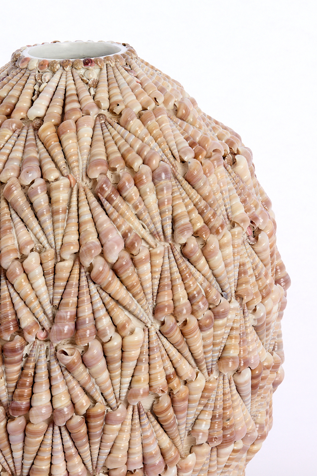 Light & Living - Vaas SHELL - Ø25.5x28cm - Bruin