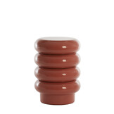 Light & Living - Bijzettafel MIROGI - Ø30x40cm - Rood