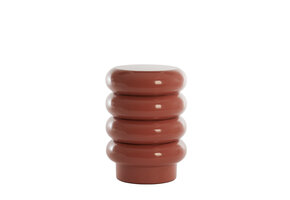 Light & Living - Bijzettafel MIROGI - Ø30x40cm - Rood