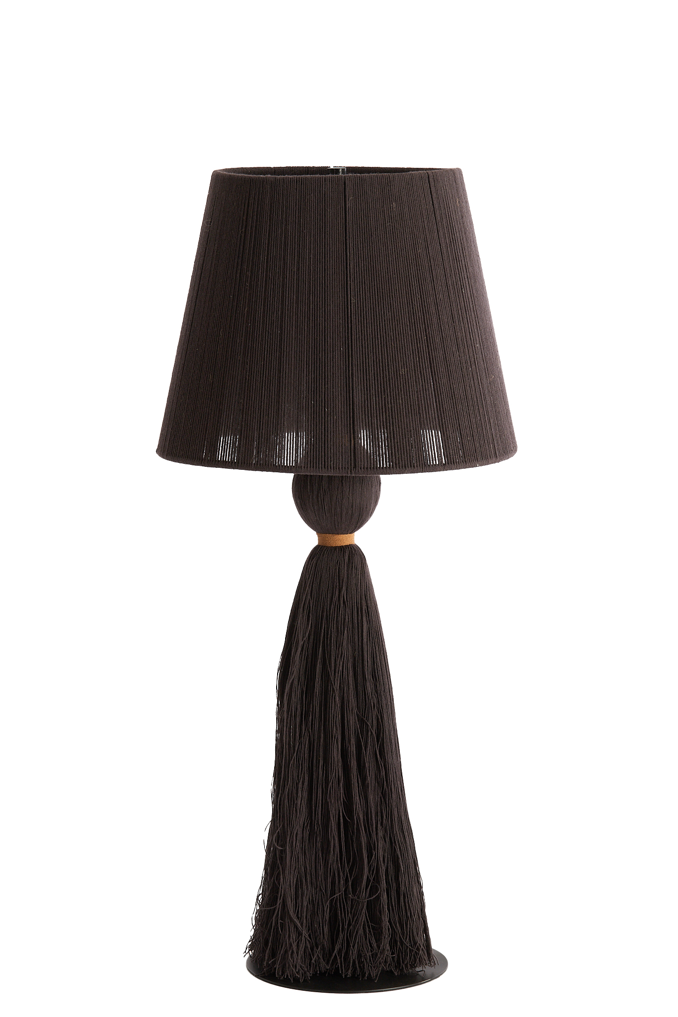 Light & Living - Tafellamp ESPINO - Ø31x58cm - Bruin