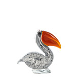 Light & Living - Ornament PELICAN - 14.5x8x15.5cm - Wit