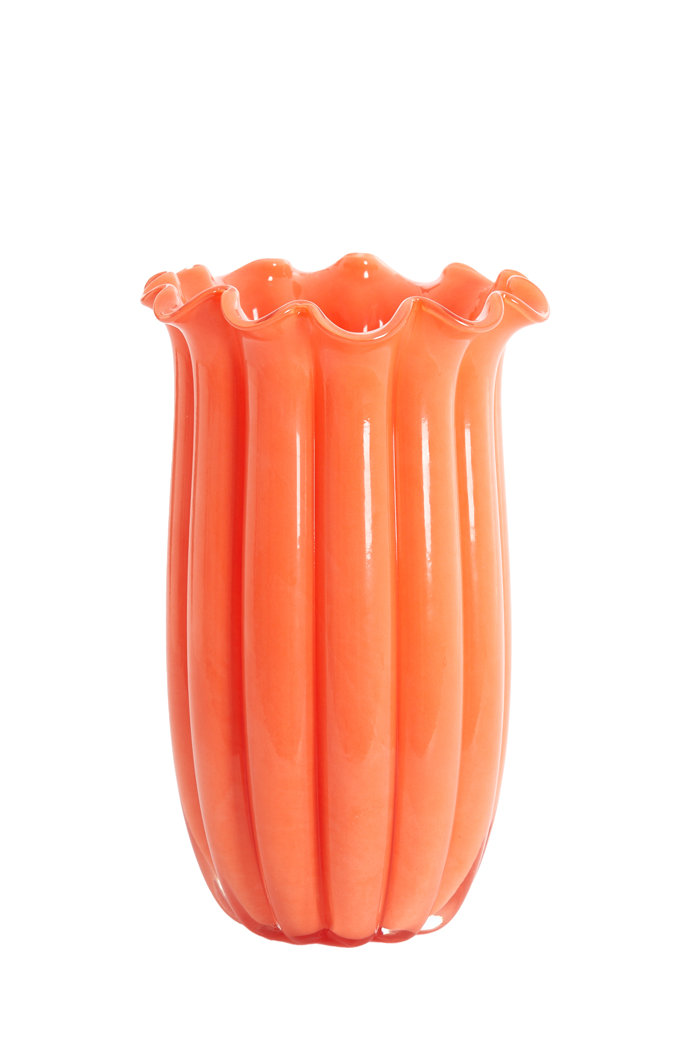 Light & Living - Vaas SEDONA - Ø23.5x38cm - Oranje