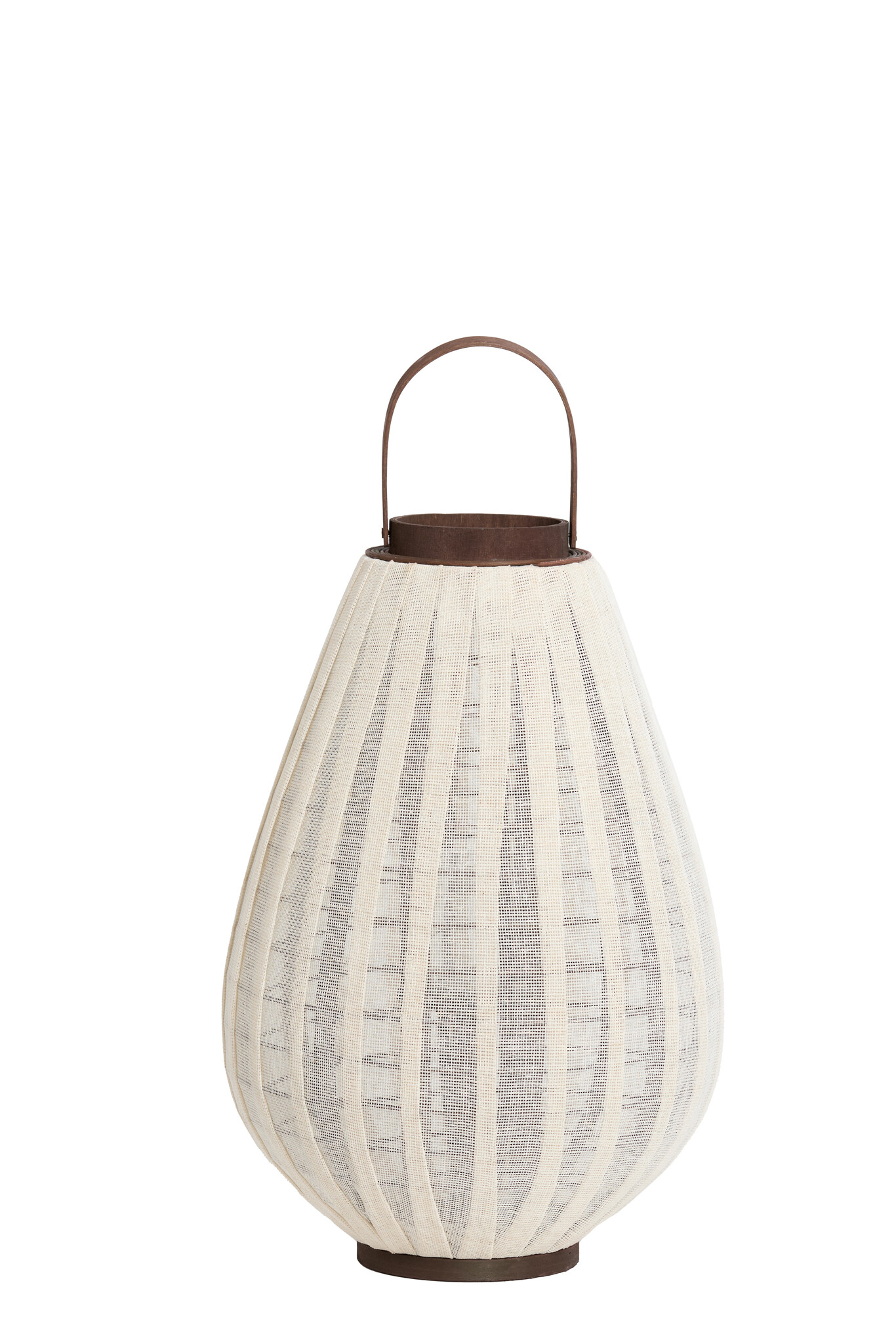 Light & Living - Windlicht DAZIO - Ø36x55cm - Bruin