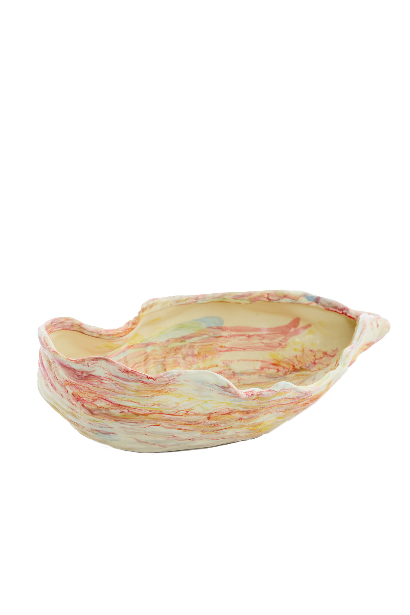Light & Living - Schaal KALAKO - 41x20.5x10cm - Wit