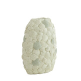 Light & Living - Vaas SHELL - 31.5x19.5x40cm - Wit