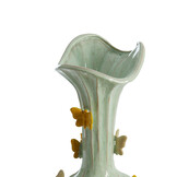 Light & Living - Vaas BUTTERFLY - Ø23x44cm - Groen