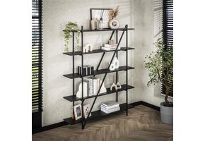 Hoyz Collection - Wandrek 140cm 5 Laags Piega - Grijs