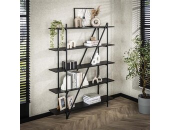 Hoyz Collection - Wandrek 140cm 5 Laags Piega - Grijs