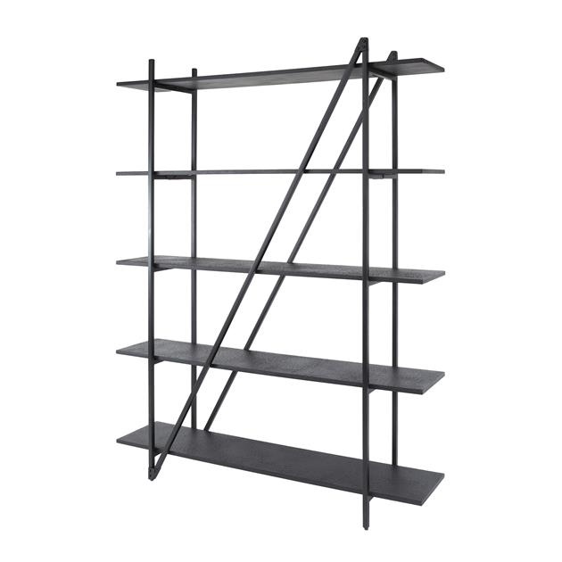 Hoyz Collection - Wandrek 140cm 5 Laags Piega - Grijs