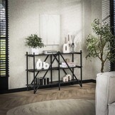 Hoyz Collection - Wandrek 130cm 3 Laags Piega - Grijs