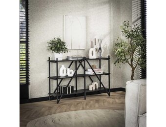 Hoyz Collection - Wandrek 130cm 3 Laags Piega - Grijs