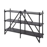 Hoyz Collection - Wandrek 130cm 3 Laags Piega - Grijs