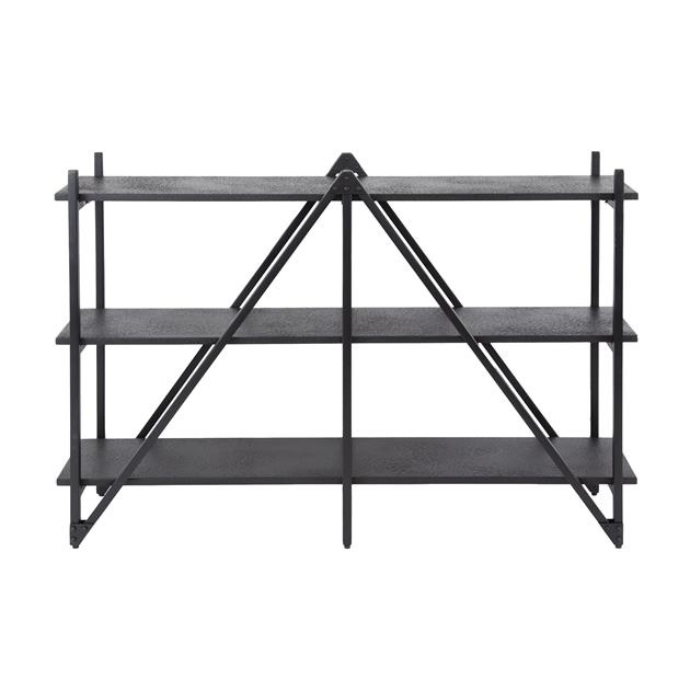 Hoyz Collection - Wandrek 130cm 3 Laags Piega - Grijs