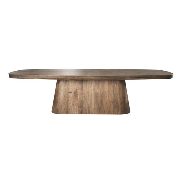 Hoyz Collection - Eetkamertafel 300 Arcadia Oval - Massief Acacia Drift Brown