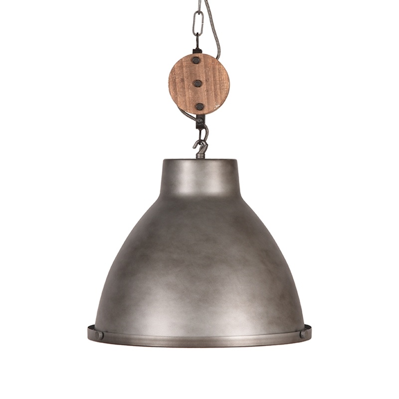LABEL51 - Hanglamp Dock - Antraciet - 42x42x37cm