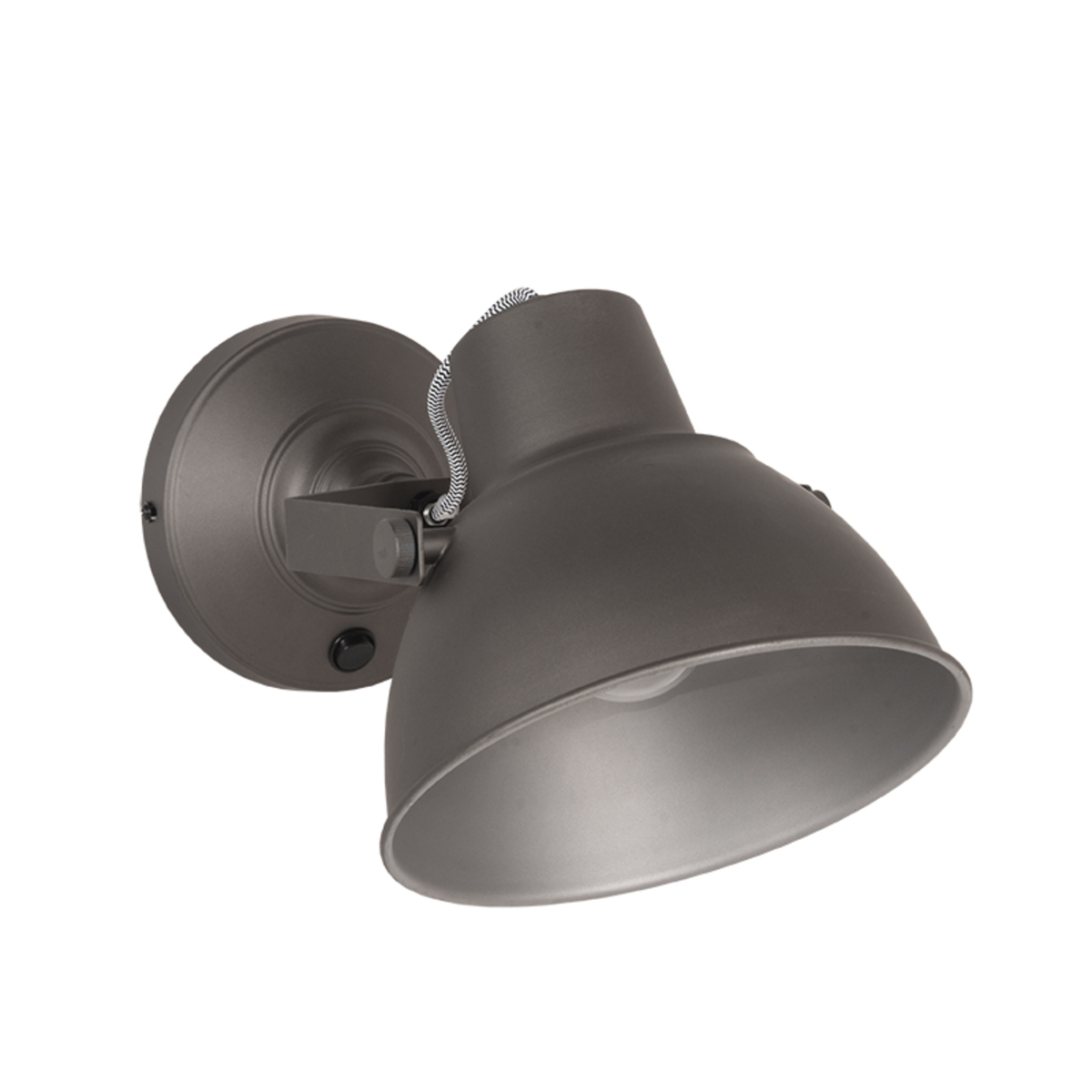 LABEL51 Wandlamp Raw - Grijs - Metaal - XL