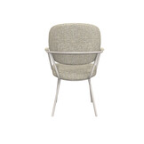 LABEL51 Eetkamerstoel Lausanne - Naturel - Boucle - set van 2