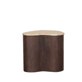 LABEL51 - Bijzettafel Davi - Bruin - 30x40x45cm