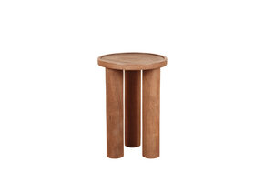 LABEL51 - Bijzettafel Elly - Bruin - 42x42x46cm