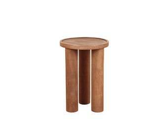 LABEL51 - Bijzettafel Elly - Bruin - 42x42x46cm
