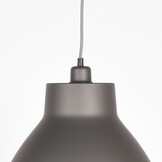 LABEL51 Hanglamp Dome - Metallic Grey - Metaal
