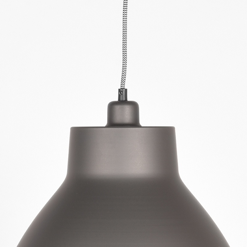 LABEL51 - Hanglamp Dome - Antraciet - 42x42x36cm