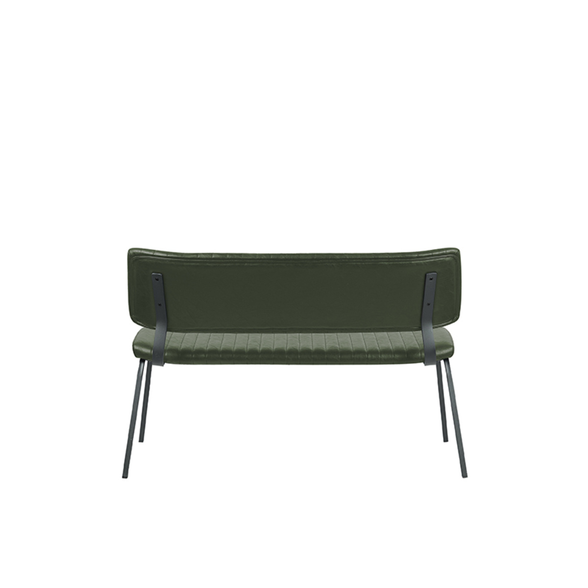 LABEL51 Eetkamerbank Gusto - Hunter - PU-Leder - 120 cm