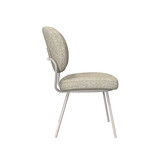 LABEL51 Eetkamerstoel Singapore - Naturel - Boucle - set van 2