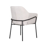 LABEL51 - Eetkamerstoel Dexter - Beige - 62x66x85cm - Set van 2