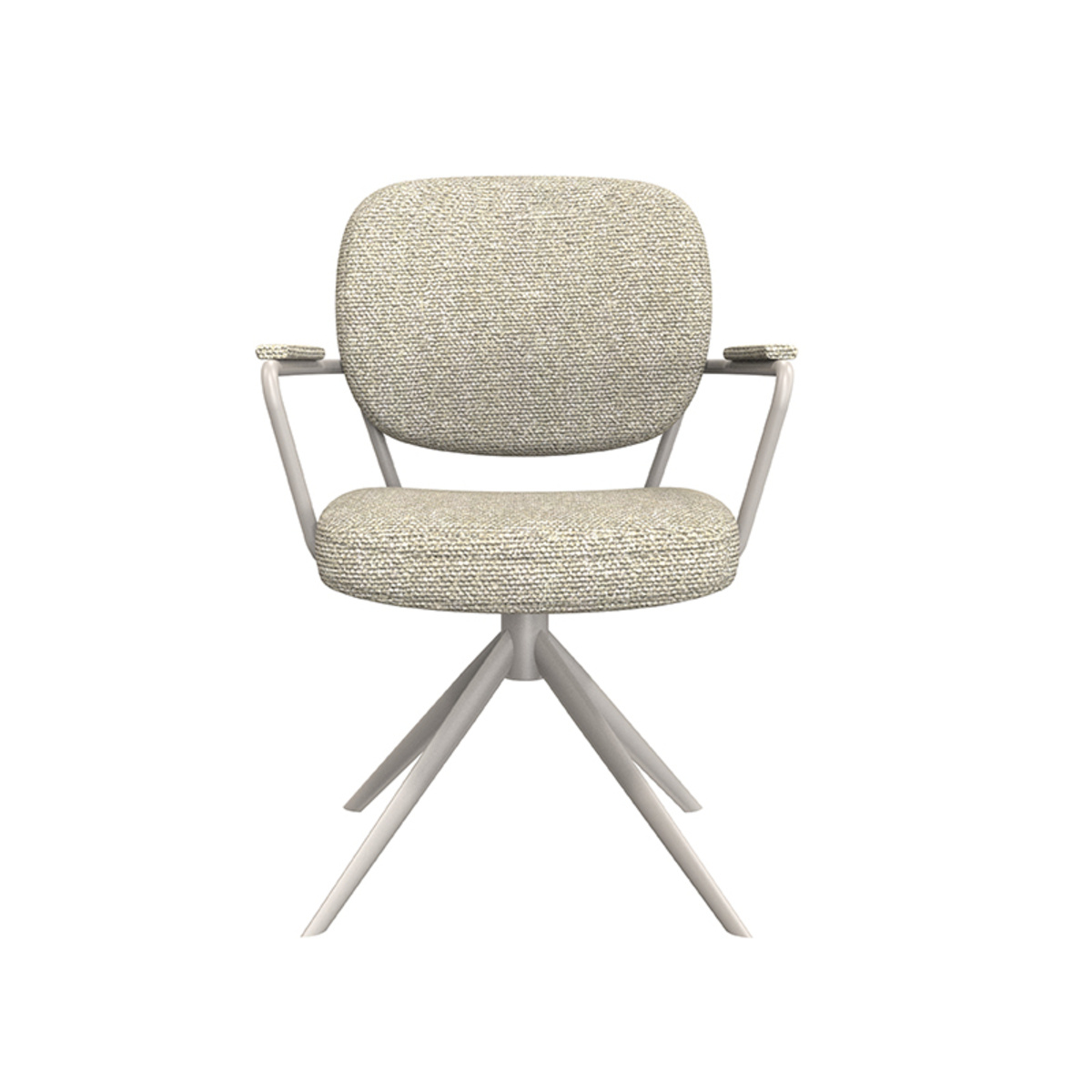 LABEL51 - Eetkamerstoel Basel - Beige - 64x61x89cm
