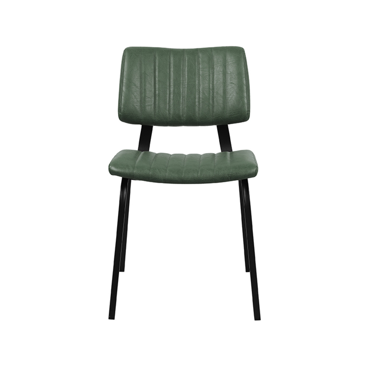 LABEL51 - Eetkamerstoel Gusto - Hunter - 56x46x79cm - Set van 2