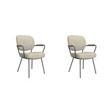 LABEL51 - Eetkamerstoel Lausanne - Beige - 64x61x89cm