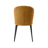 LABEL51 - Eetkamerstoel Vino - Mustard - 62x49x85cm - Set van 2