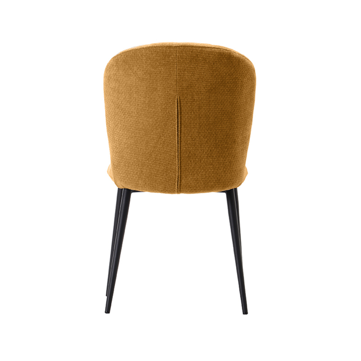 LABEL51 - Eetkamerstoel Vino - Mustard - 62x49x85cm - Set van 2