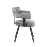 LABEL51 - Eetkamerstoel Bardio - Taupe - 57x62x79cm - Set van 2