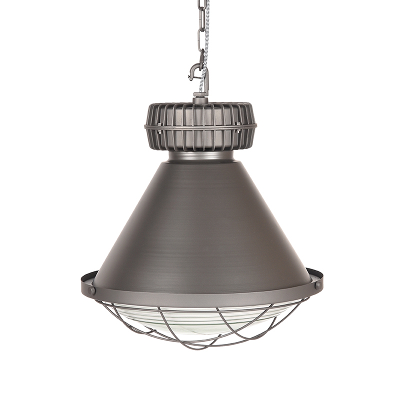 LABEL51 - Hanglamp Duisburg - Antraciet - 50x50x50cm