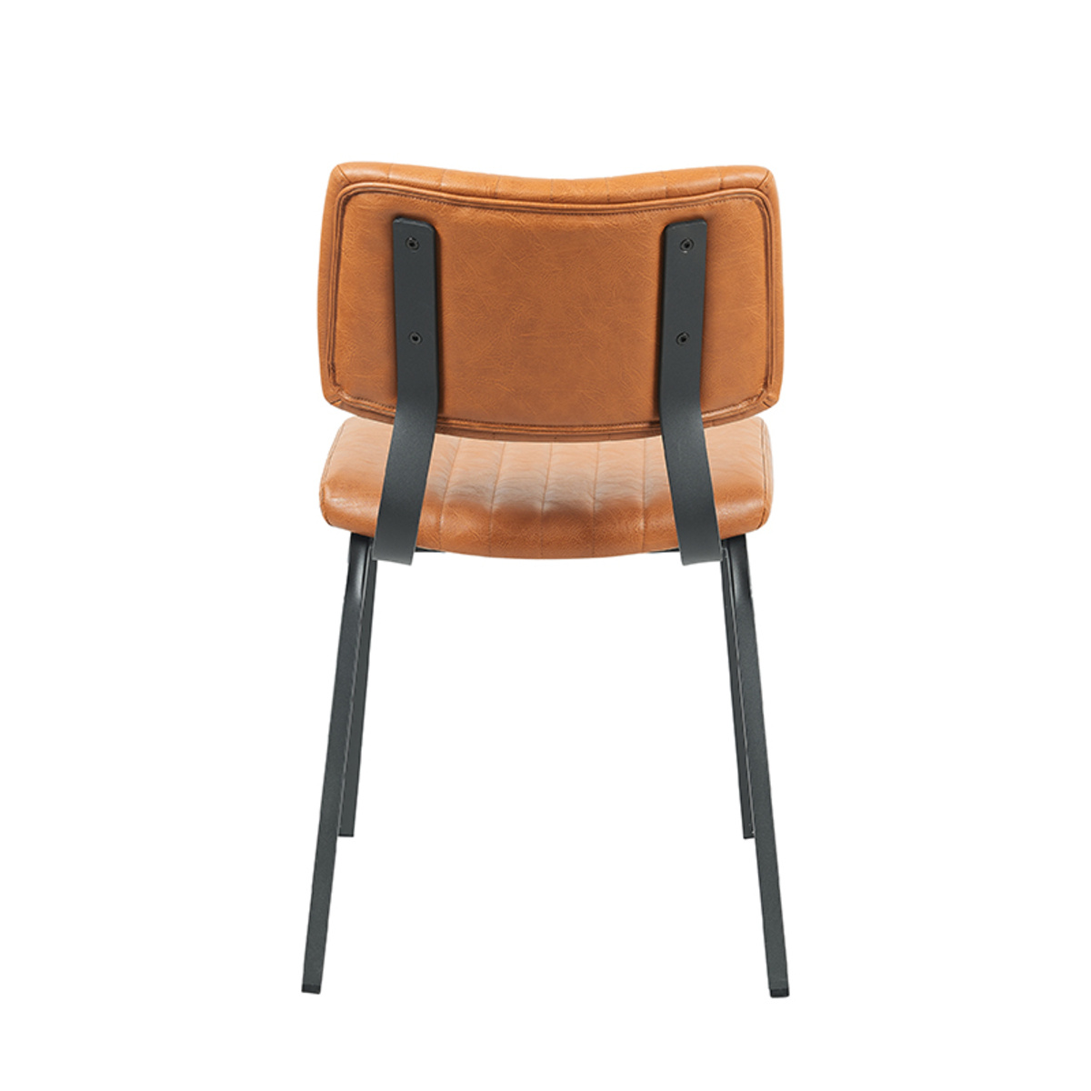 LABEL51 - Eetkamerstoel Gusto - Bruin - 56x46x79cm - Set van 2